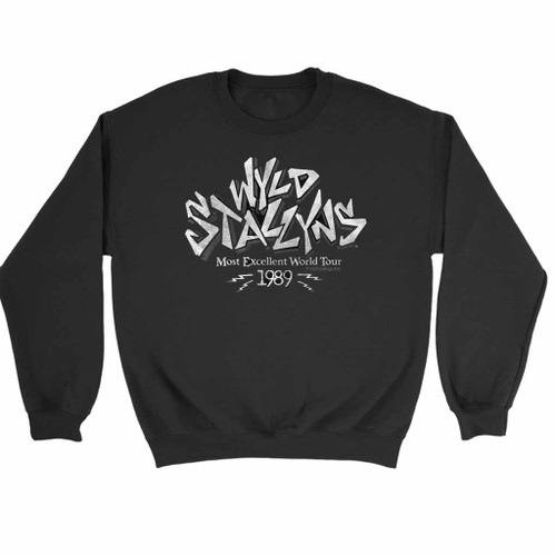 Bill and Ted Wyld Stallyns Most Excellent World Tour Sweatshirt Sweater