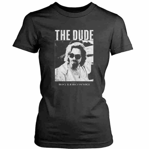 The Big Lebowski The Dude Womens T-Shirt Tee