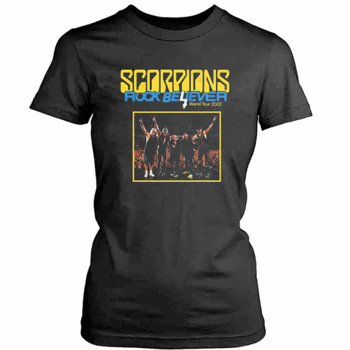Scorpions Rock Believer World Tour 2022 Womens T-Shirt Tee