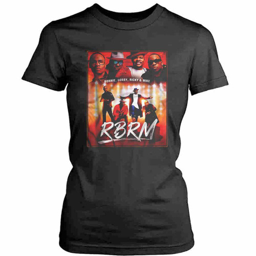 Ronnie Bobby Ricky Mike New Edition RBRM Womens T-Shirt Tee
