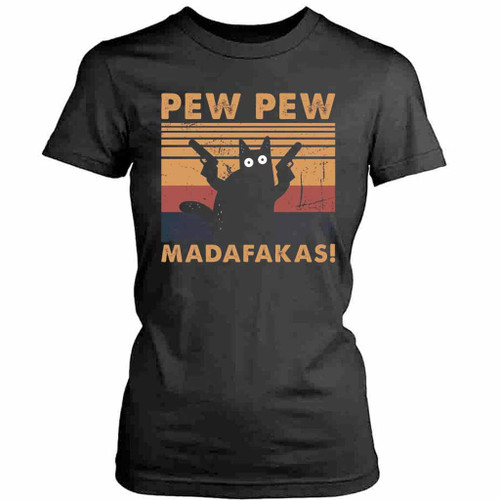 Pew Pew Madafakas Logo Art Womens T-Shirt Tee Pew Pew Madafakas Logo Art Womens T-Shirt Tee