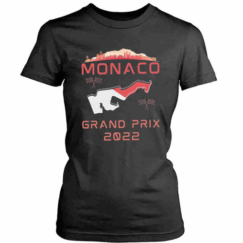 Monaco Formula 1 Grand Prix 2022 Logo Womens T-Shirt Tee