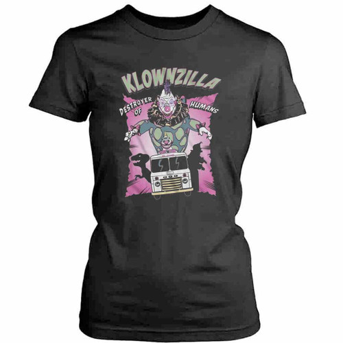 Killer Klowns from Outer Space Klownzilla Womens T-Shirt Tee