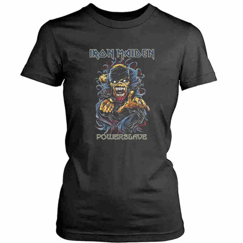Iron Maiden Powerslave Womens T-Shirt Tee