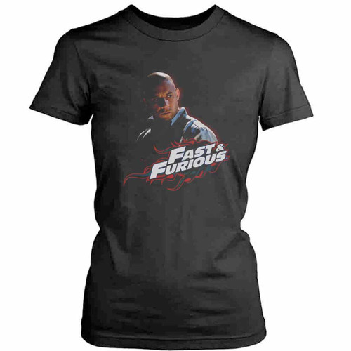 Fast and Furious Dominic Toretto Womens T-Shirt Tee