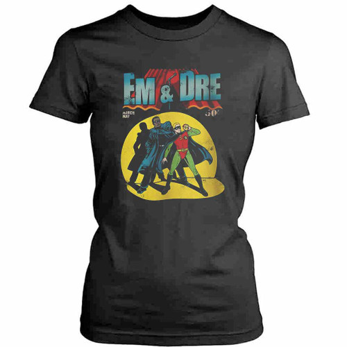 Eminem Em And Dre Womens T-Shirt Tee