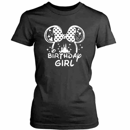 Disney Birthday Girl Womens T-Shirt Tee