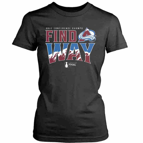 Colorado Avalanche Avalanche Western Conference Womens T-Shirt Tee