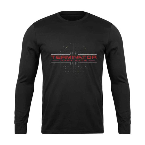 Terminator Dark Fate Red Logo Long Sleeve T-Shirt