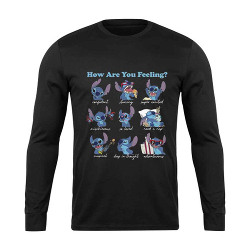 Stitch Emotions How Are You Feeling Long Sleeve T-Shirt