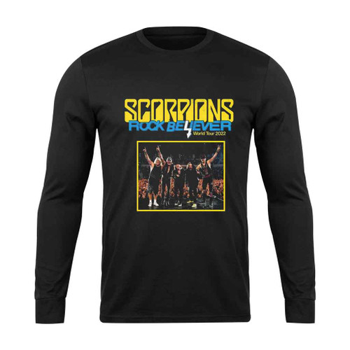 Scorpions Rock Believer World Tour 2022 Long Sleeve T-Shirt
