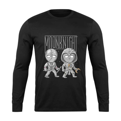 Moon Knight Funny Egyptian Hieroglyphics Long Sleeve T-Shirt