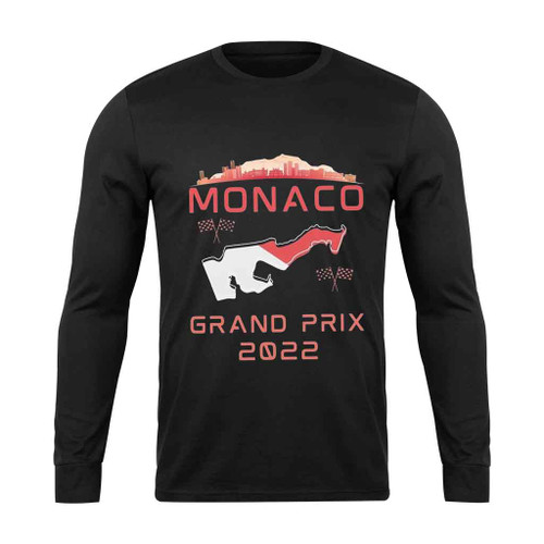 Monaco Formula 1 Grand Prix 2022 Logo Long Sleeve T-Shirt