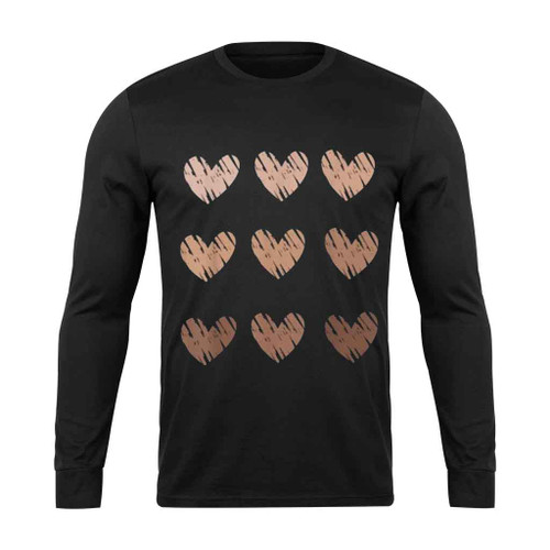 Melanin Hearts Long Sleeve T-Shirt