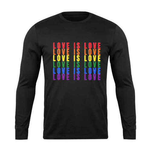 Love Is Love Logo Art Long Sleeve T-Shirt