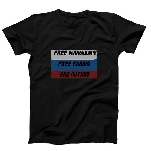 Free Alexei Navalny Small Man's T-Shirt Tee
