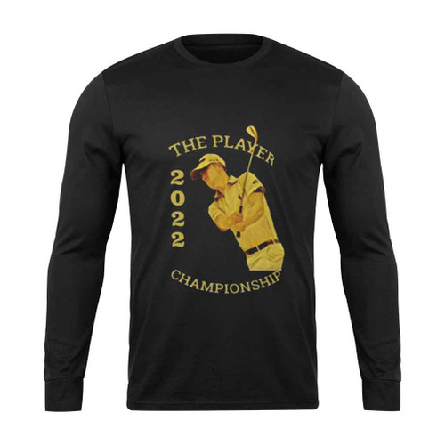 Justin Thomas Champion 2022 Logo Art Long Sleeve T-Shirt