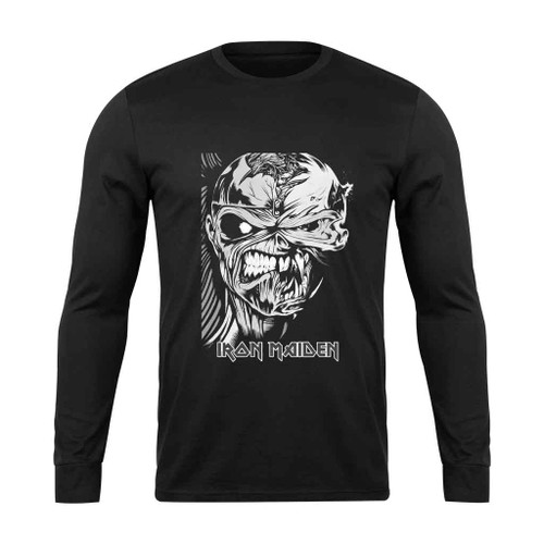 Iron Maiden Albums Nine Eddies Steve Harris Rock Long Sleeve T-Shirt Iron Maiden Albums Nine Eddies Steve Harris Rock Long Sleeve T-Shirt