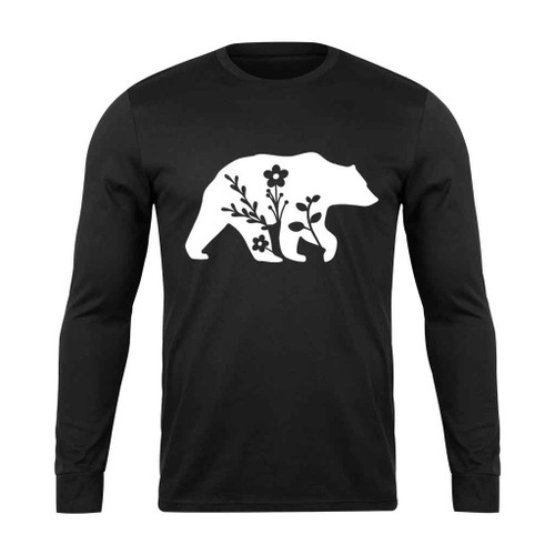 Floral Bear Long Sleeve T-Shirt Floral Bear Long Sleeve T-Shirt