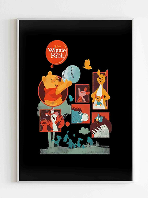 Winnie The Pooh And Friends Panels Poster