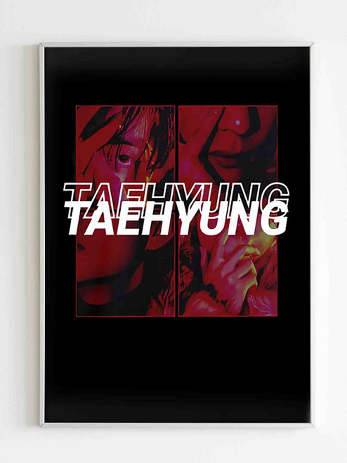 V Taehyung Bts Kim Taehyung Kpop Poster