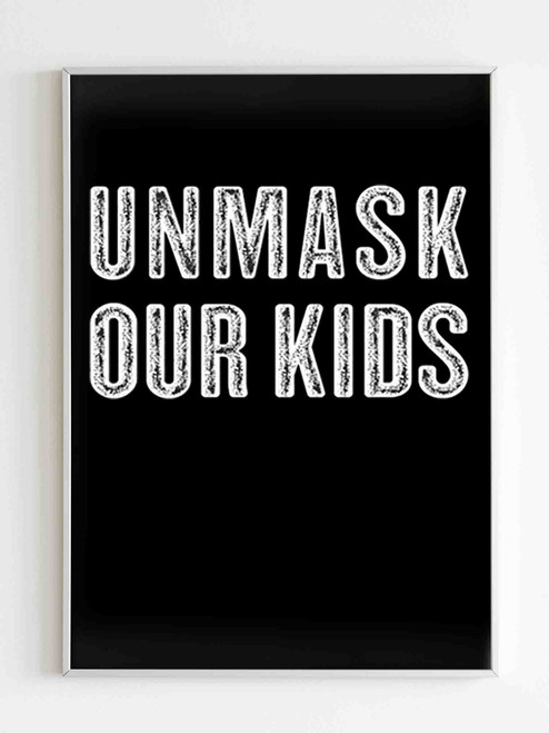 Unmask Our Kids Poster