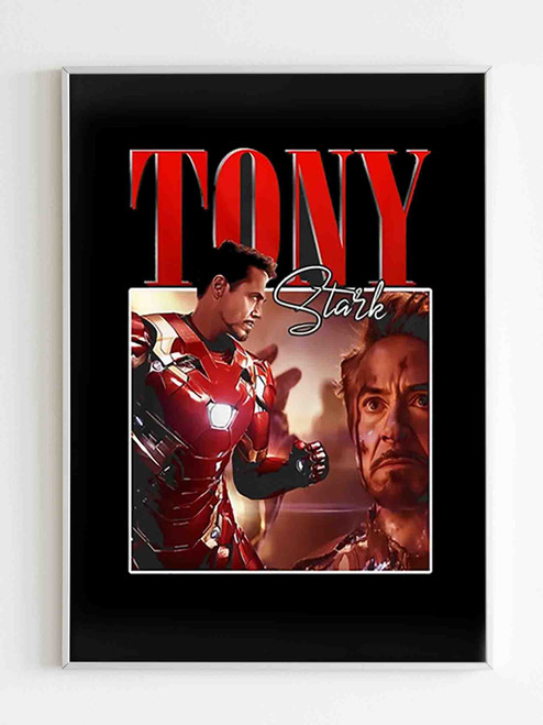 Tony Stark Poster Marvel Graphic Poster