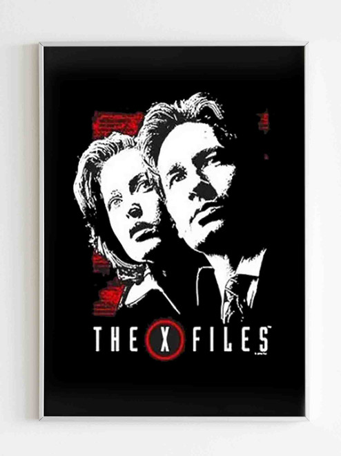 The X Files Movie Scully And Mulder Fox Mulder and Dana Scully Bootleg Poster