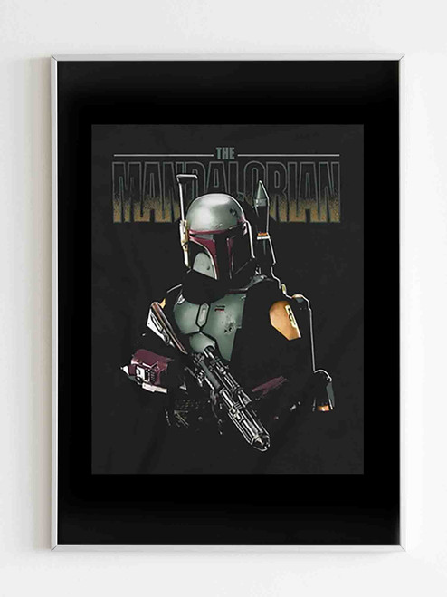 The Mandalorian Boba Fett Logo Poster