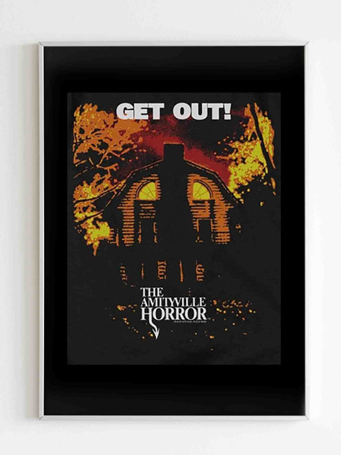 The Amityville Horror Get Out Poster
