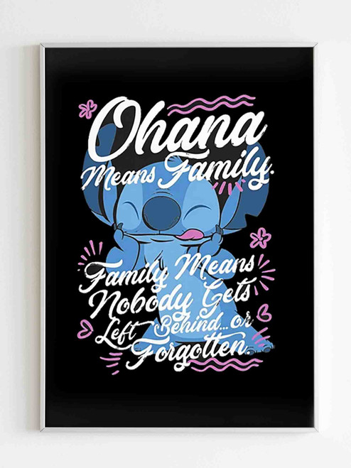 Stitch Disney Lilo and Stitch Day Poster