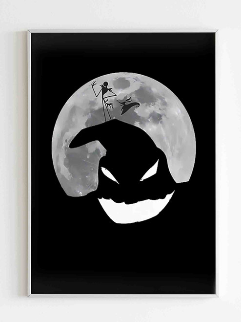 Oogie Boogie Jack Skellington Poster