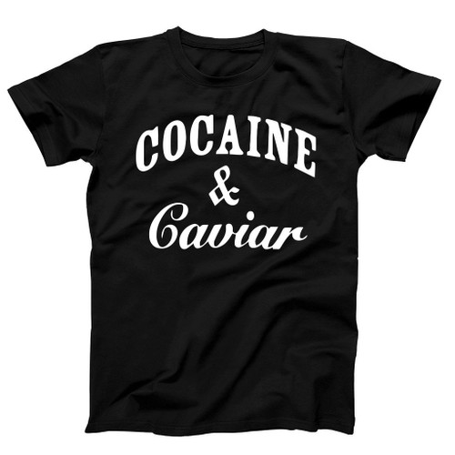 Cocaine And Caviar Art Logo Man's T-Shirt Tee