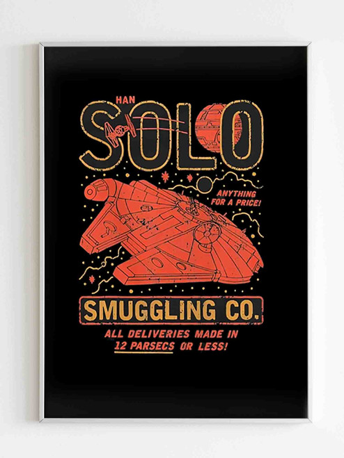 Han Solo Smuggling Co Poster Poster