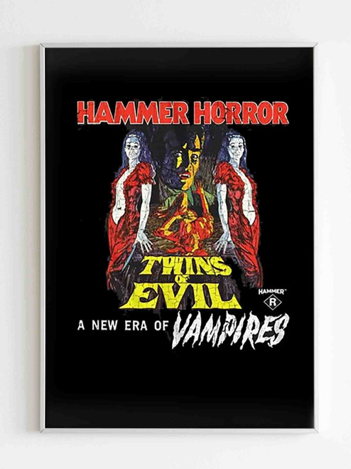 Hammer Horror Twins Of Evil Poster