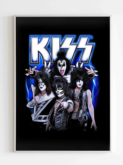End Of The Road Tour 90s Kiss Band Poster