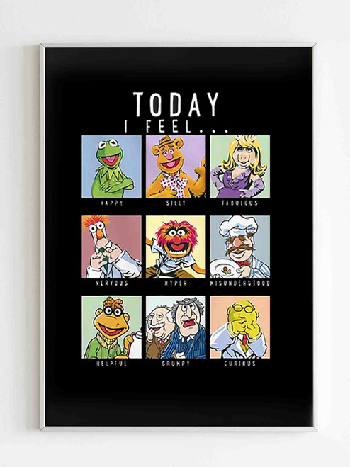 Disney The Muppets Today Poster Disney The Muppets Today Poster