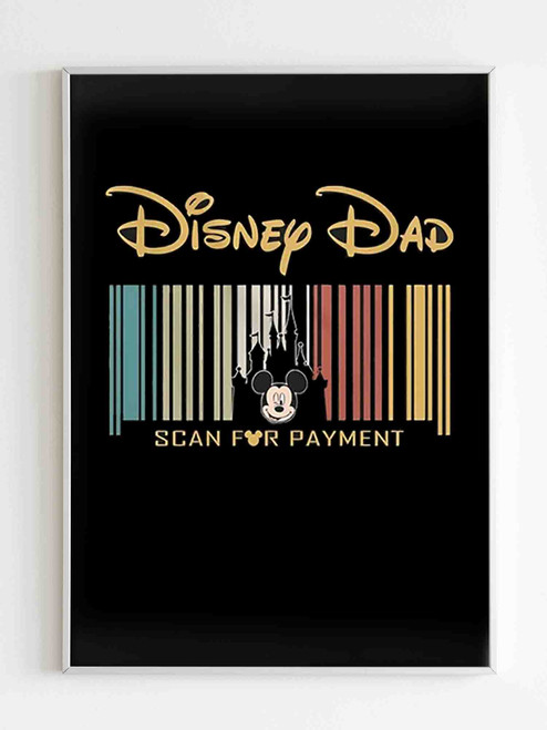 Disney Mom Dad Code Mickey Mouse Poster