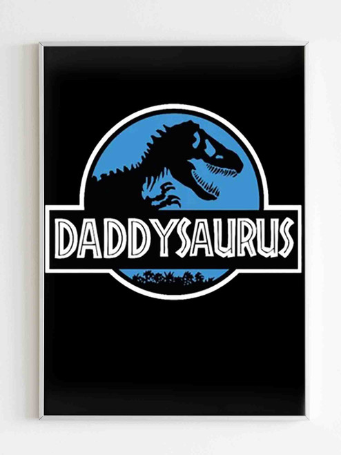 Daddysaurus Logo Poster