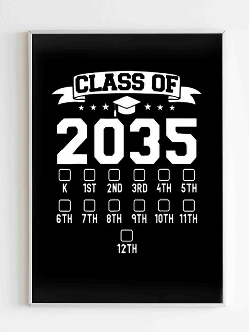Class Of 2035 Grow With Me Poster