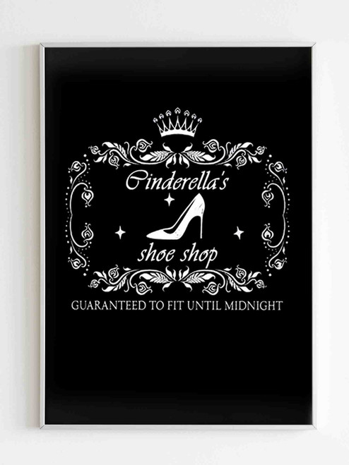 Cinderella Shoe Shop Disney Poster