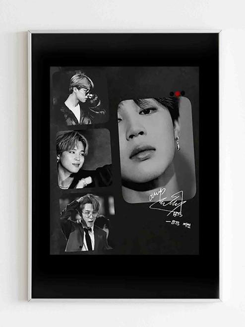 Bts Jimin Logo Poster