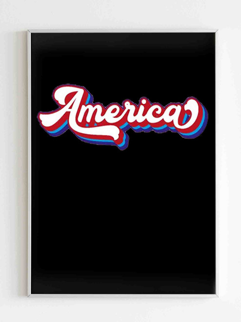 America Patriotic Poster