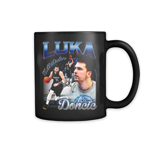 Vintage Luka Doncic 90s Inspired Mug