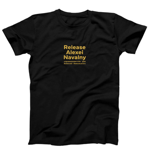 Free Alexei Navalny Rige Man's T-Shirt Tee
