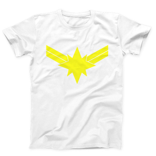 Captain Marvel Logo Man's T-Shirt Tee