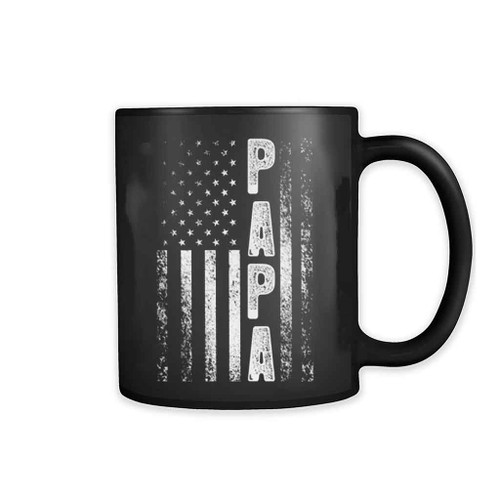 Papa American Flag Mug