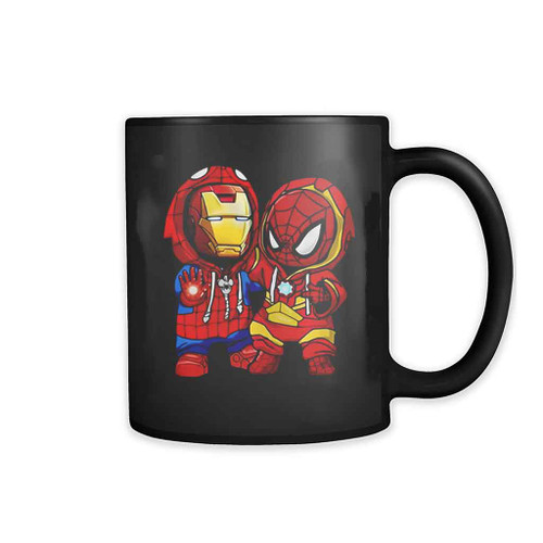 Marvel Spider man And Iron Man Mug