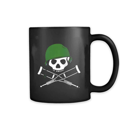 Jackass Military Helmet Skull Mug