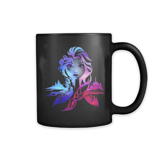 Disney Frozen 2 Elsa Two Tone Mug